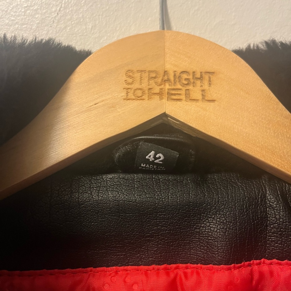 Straight to Hell Avondale Leather Jacket *discontinued* - Picture 6 of 6